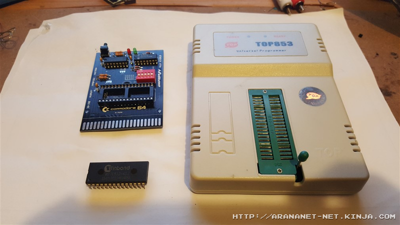 Illustration for article titled Montaje y review del cartucho uniprom64 para c64 / c128